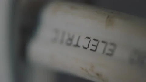 Close up of electrical cable, macro Stock Footage 165440938