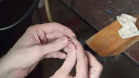 Close-up of an electrician working with a screwdriver over a wiring. Video stock 153548480