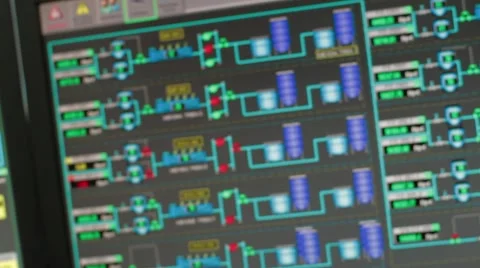 Close Up of an Electronic Board Stock Footage 45236329