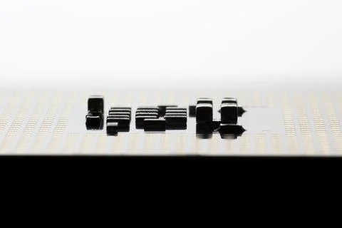 Close-Up of Electronic Circuit Components on a Microchip Surface Stock Photos