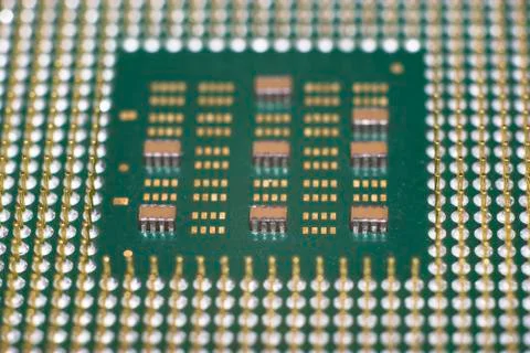 Close up of Electronic Circuits in Technology on  Mainboard Stock-Fotos