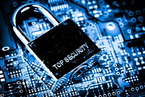 Close up of Electronic Circuits in Technology on  Mainboard Фото