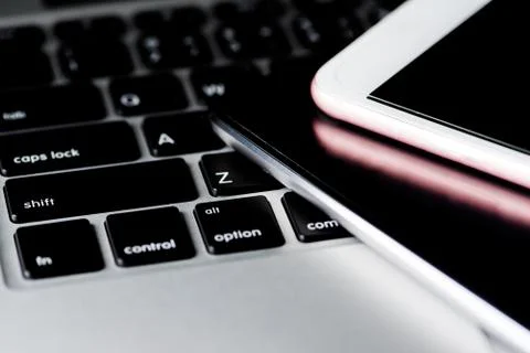 Close up of Electronic Circuits in Technology on  Mainboard 스톡 사진