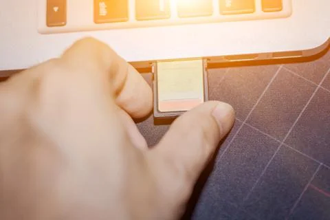 Close up of Electronic Circuits in Technology on  Mainboard Stockfoto's