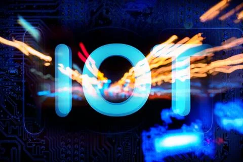 Close up of Electronic Circuits in Technology on  Mainboard Фото