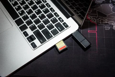 Close up of Electronic Circuits in Technology on  Mainboard Stock Photos