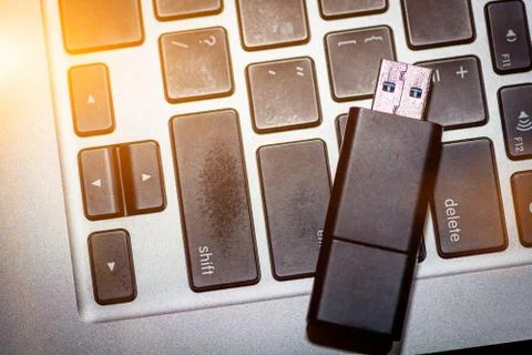 Close up of Electronic Circuits in Technology on  Mainboard Stock Photos
