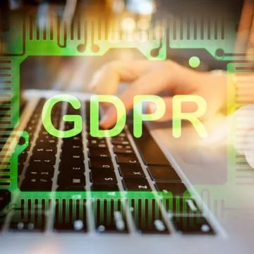 Close up of Electronic Circuits in Technology on  Mainboard 库存照片