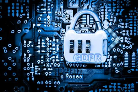 Close up of Electronic Circuits in Technology on  Mainboard Фото