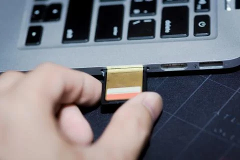 Close up of Electronic Circuits in Technology on  Mainboard 스톡 사진