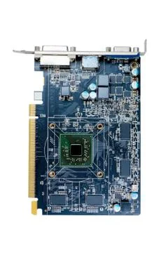 Close up of Electronic Circuits in Technology on  Mainboard Stock-Fotos