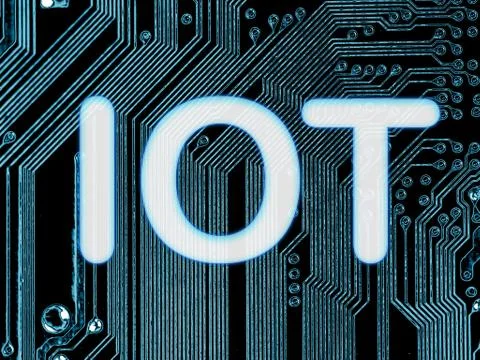 Close up of Electronic Circuits in Technology on  Mainboard 写真素材