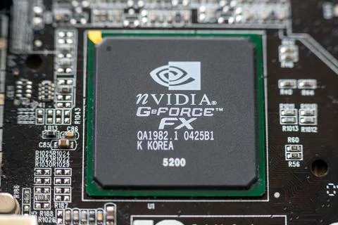Close-up of electronic components Stock Photos
