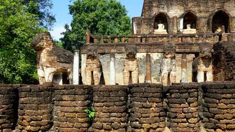 Close up elephant statue Foto stock
