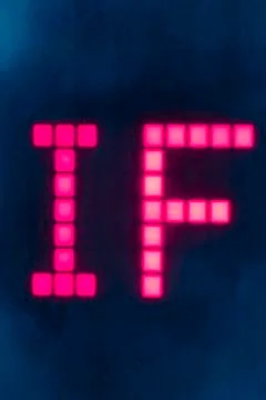 Close up of elevator floor display Illustrazione stock