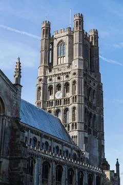 Close up of Ely Cathedral Stock Photos
