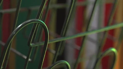 Close Up on an Empty Magazine Holder Stock Footage 300133605