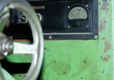 Close up of a engine 스톡 사진