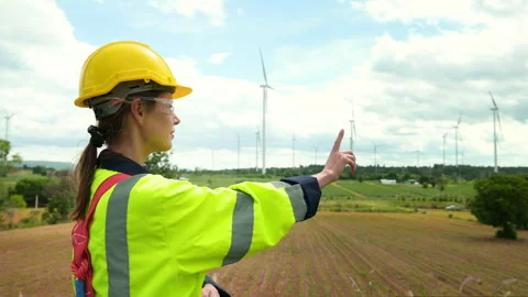 Close up engineering woman hand is touching virtual reality Analytics engin.. Stock Footage 269099151