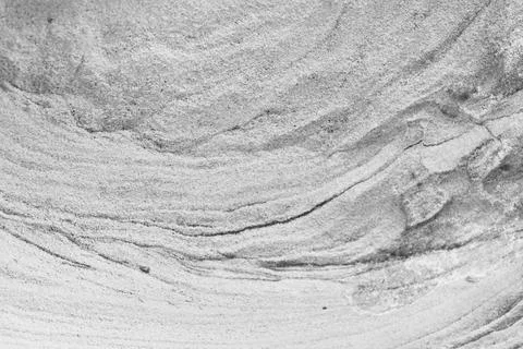 Close up of eroded rock strata with space for copy Stock Photos