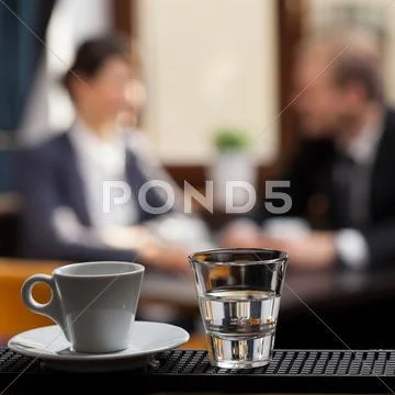 Close-up of espresso Stock Photos