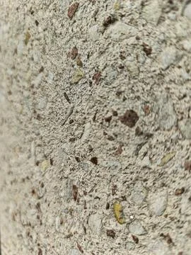 Close-up Exposed Aggregate Concrete Wall Texture Perspective Stock Photos