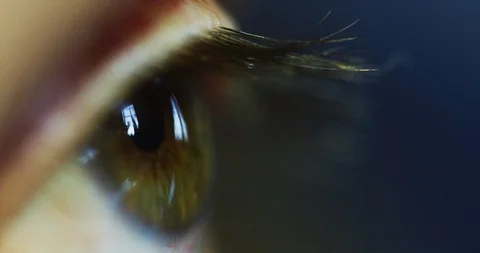 CLOSE UP EYE 2 Video stock 128717690