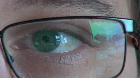 Close-up of eye Video stock 20448671