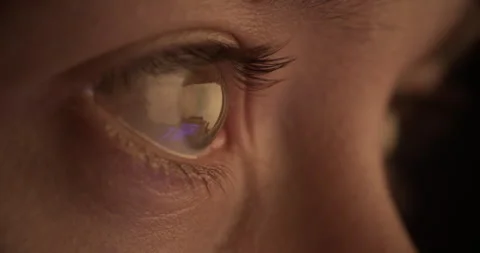 CLOSE UP EYE Stock Footage 261112505