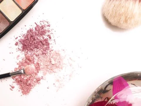 Close up of eye shadow Stock Photos