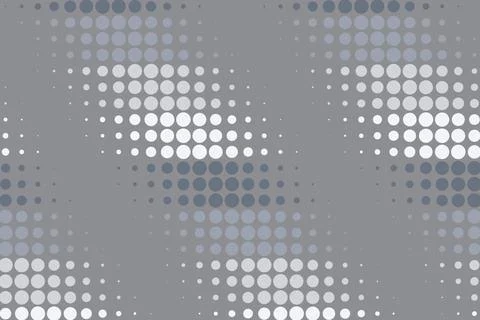 Close-up of eyes with halftone dot pattern in gray tones Stock Photos