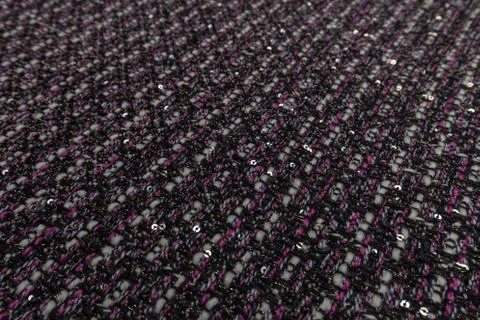 Close up of fabric with textile texture background Illustrazione stock