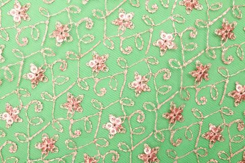 Close up fabric textile texture background Stock Photos