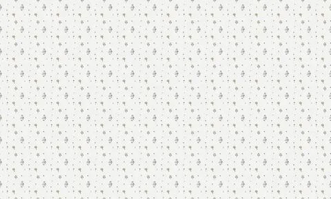 Close-up of fabric with tiny dotted pattern in white and gray Stock Illustration