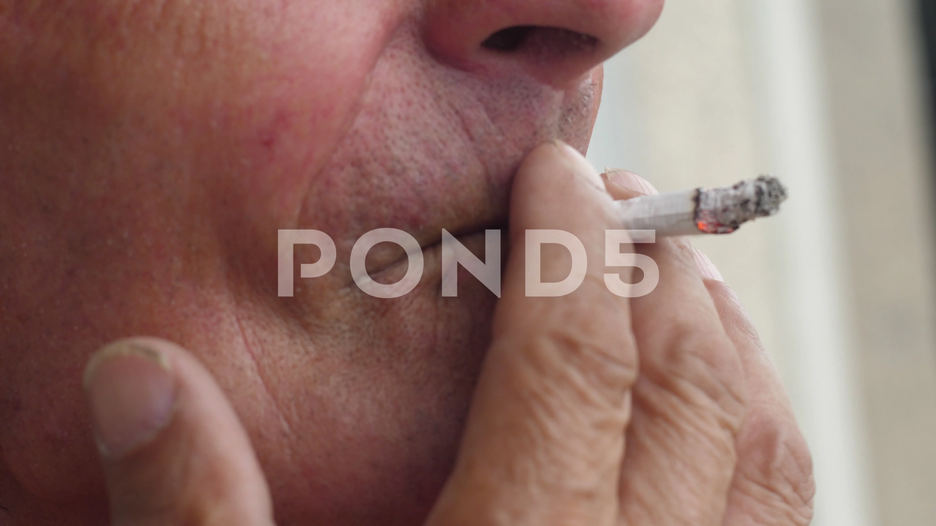 Close Up Of A Cigarette - Stock Video