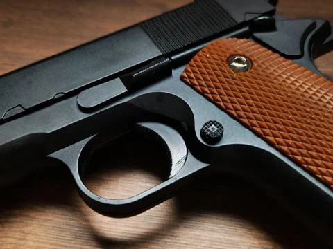 Close-up of a fake firearm Stock Photos