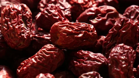 Close up of Falling fresh jujube 库存影片 162607244