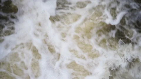 Close up of fast flowing water Stock Footage 171526211