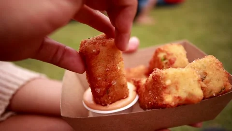Close up fast food Stock Footage 147711711