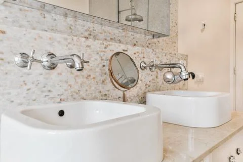Close up of faucet Stock Photos