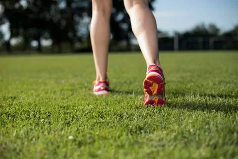 Close up of feet of a runner, training concept Free Stock Photos