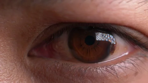 Close up of a female eye Stock Footage 134916419