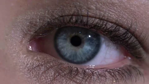 Close up of female eye Video stock 142064088