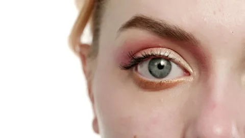 Close Up Of Female Eye Stock Footage 232703769