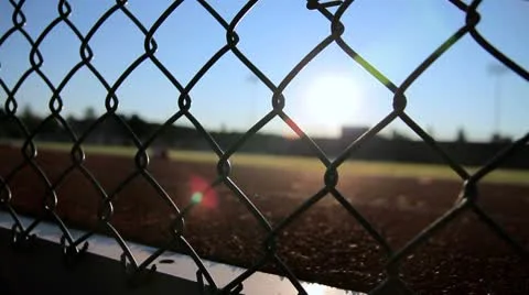 Close Up Fence Dolly Stock Footage 8956887