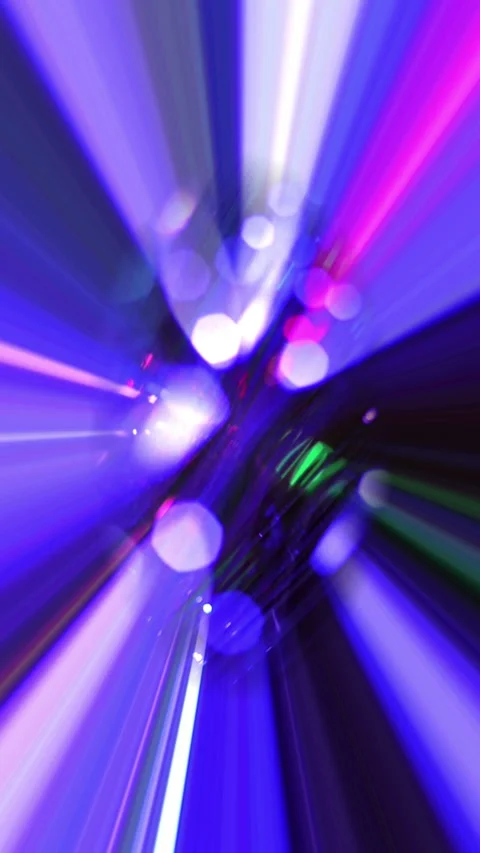 Close up of fiber optics and light rays Stock Footage 329519109