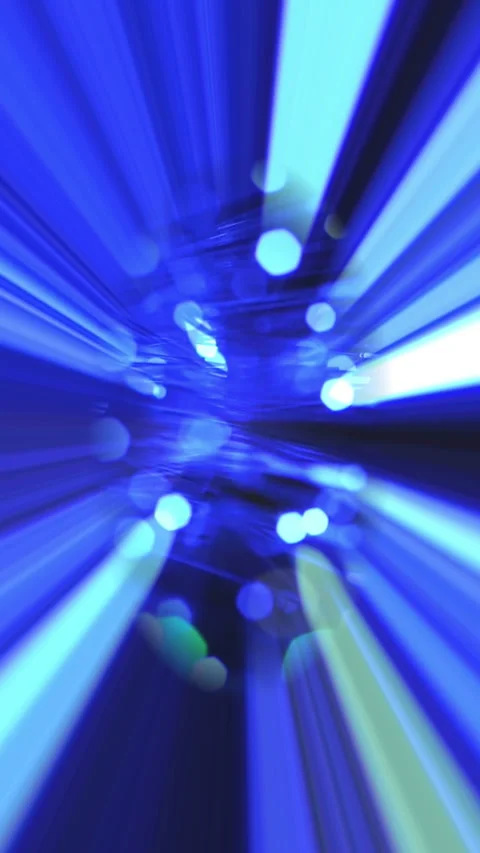 Close up of fiber optics and light rays Stock Footage 329519172