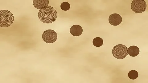 Close-up of fingerprint patterns on a textured background Stock Illustration