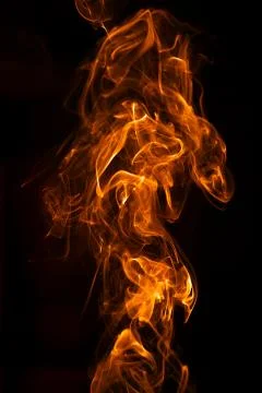 Close-up of fire and flames Stock Photos