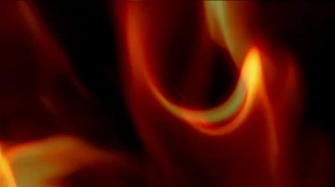 Close Up of Fire Flames Video stock 373463